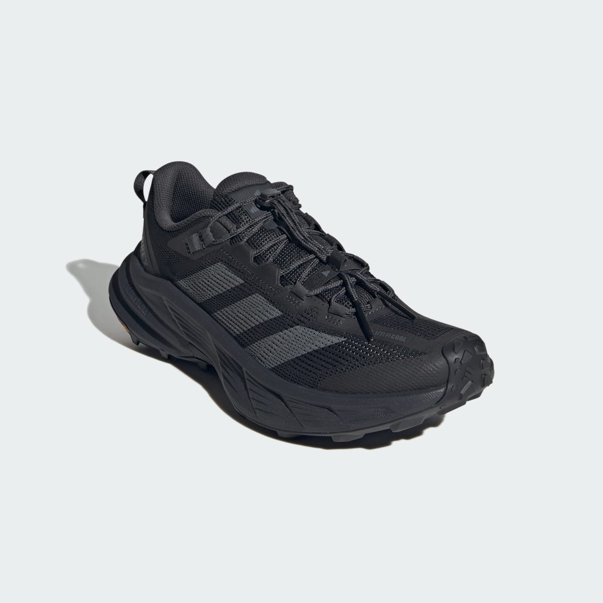 Tenis de senderismo para hombre color gris y negro - vista 7