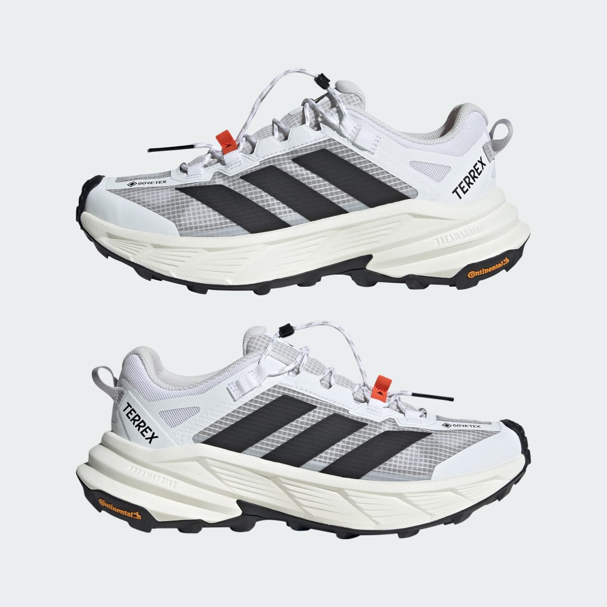 Tenis de senderismo para hombre color blanco y negro - vista 8