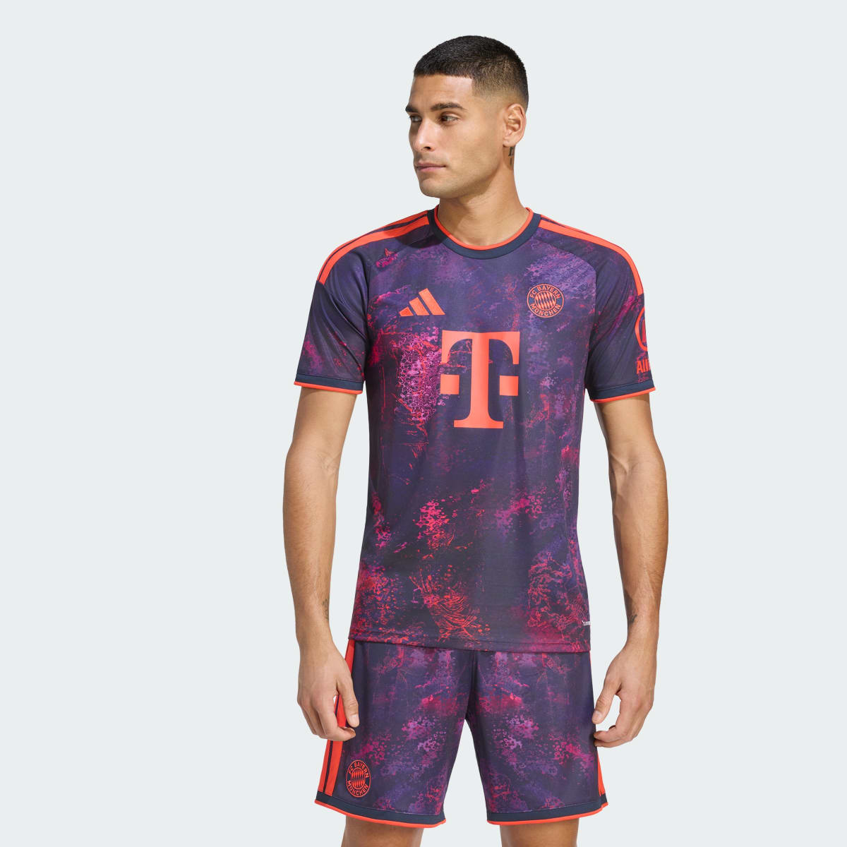 Camiseta deportiva para hombre color tono neutro - vista 1
