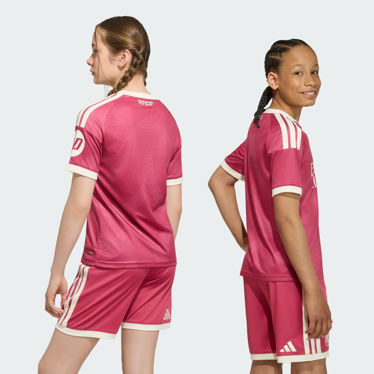 Camiseta deportiva para niños color rosa - vista 3