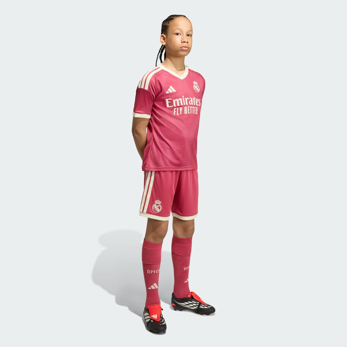 Camiseta deportiva para niños color rosa - vista 6