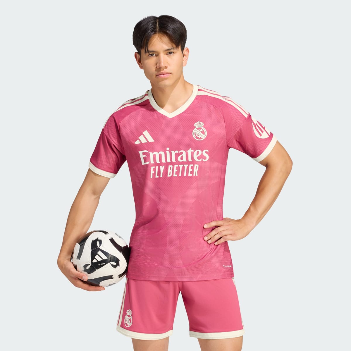 Camiseta deportiva para hombre color rosa - vista 3