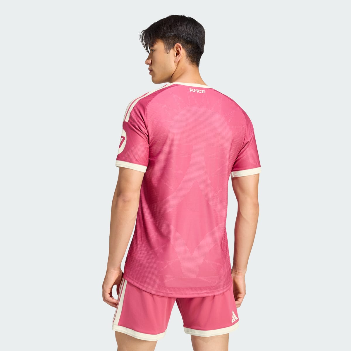 Camiseta deportiva para hombre color rosa - vista 4