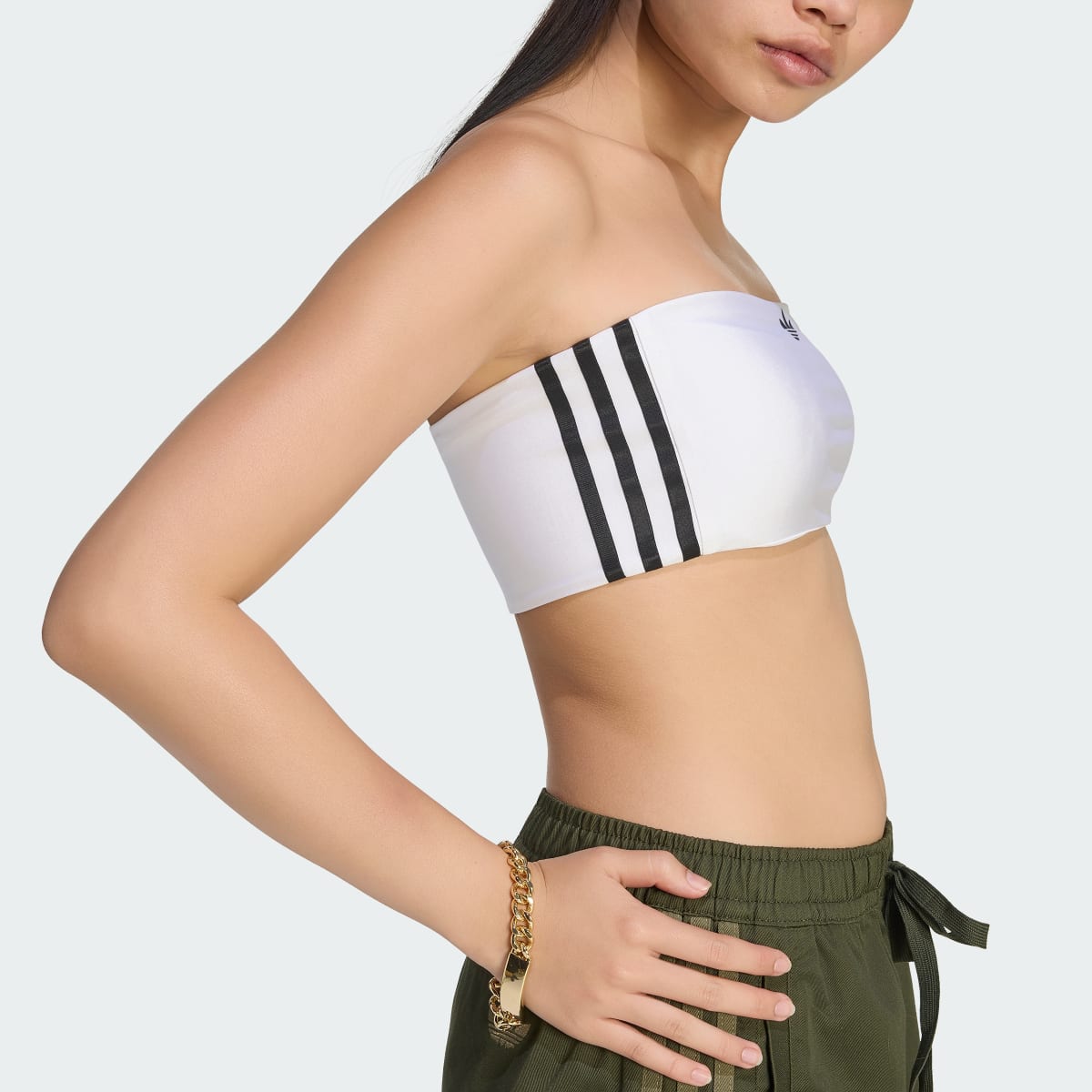 Prenda deportiva para mujer color blanco y negro - vista 7