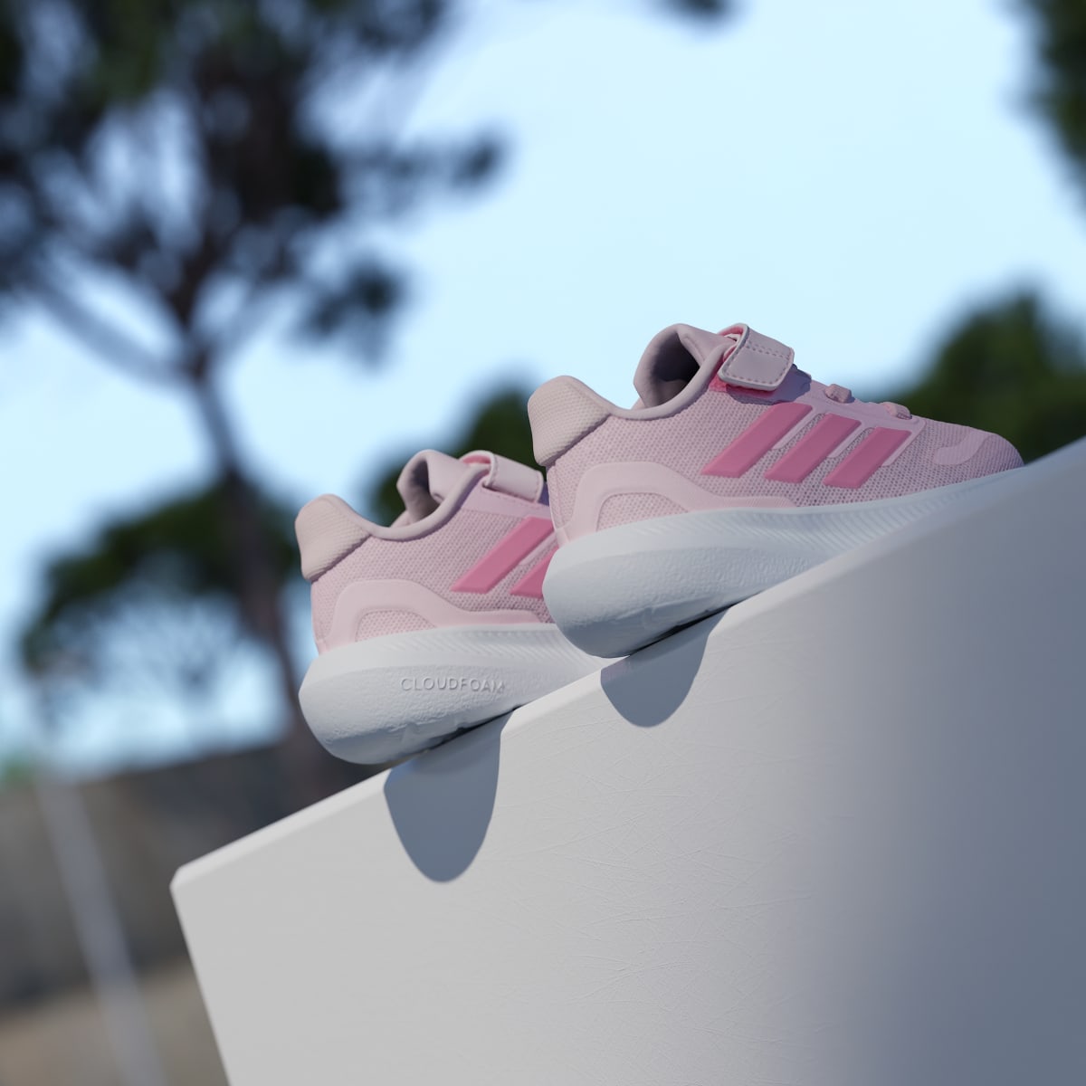 Tenis casuales para niños color rosa - vista 7