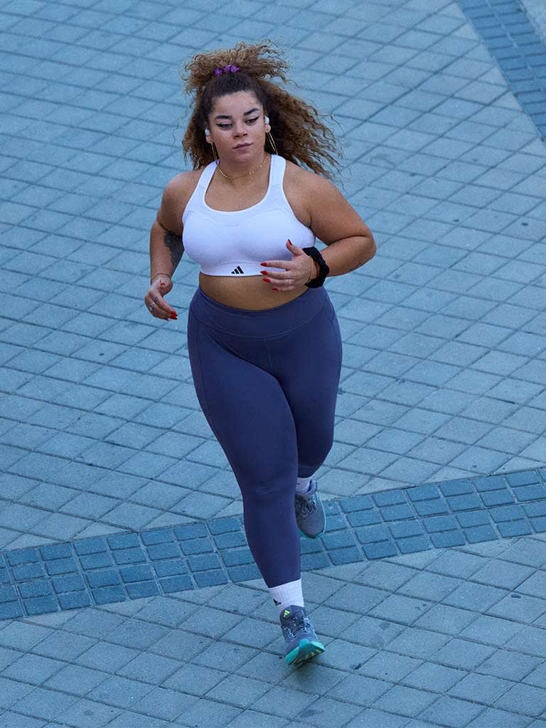 Persona corriendo durante un entrenamiento