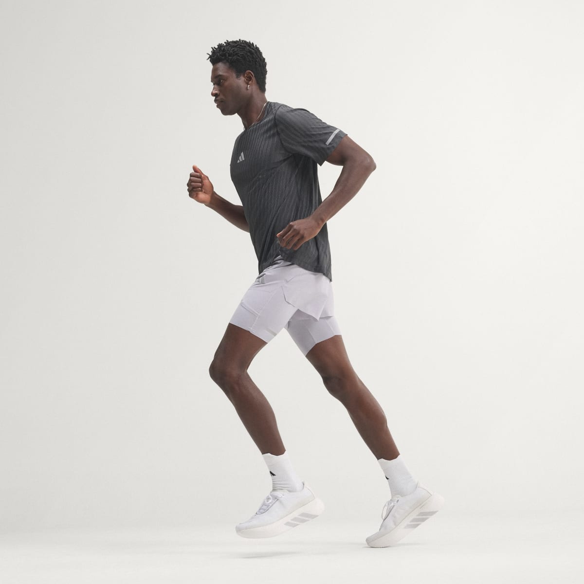 Short deportivo para hombre color gris - vista 8
