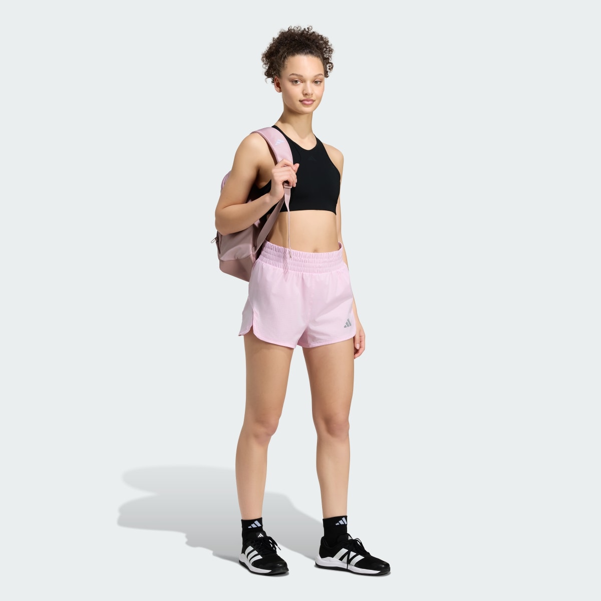 Short deportivo para mujer color rosa - vista 8