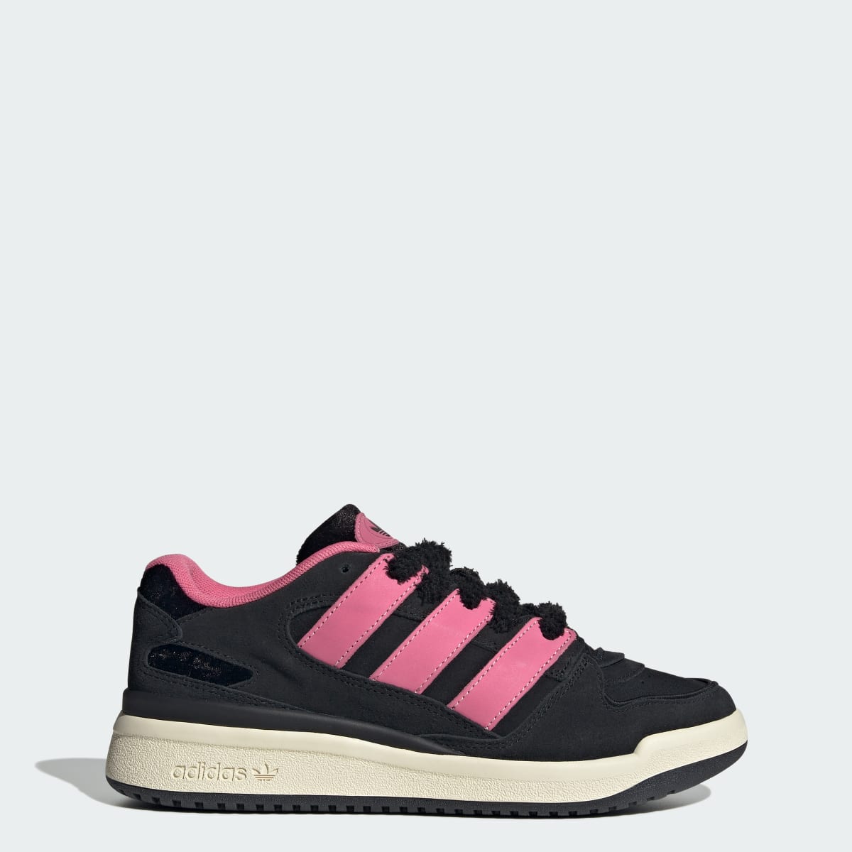 Tenis casuales para mujer color negro y rosa - vista 1