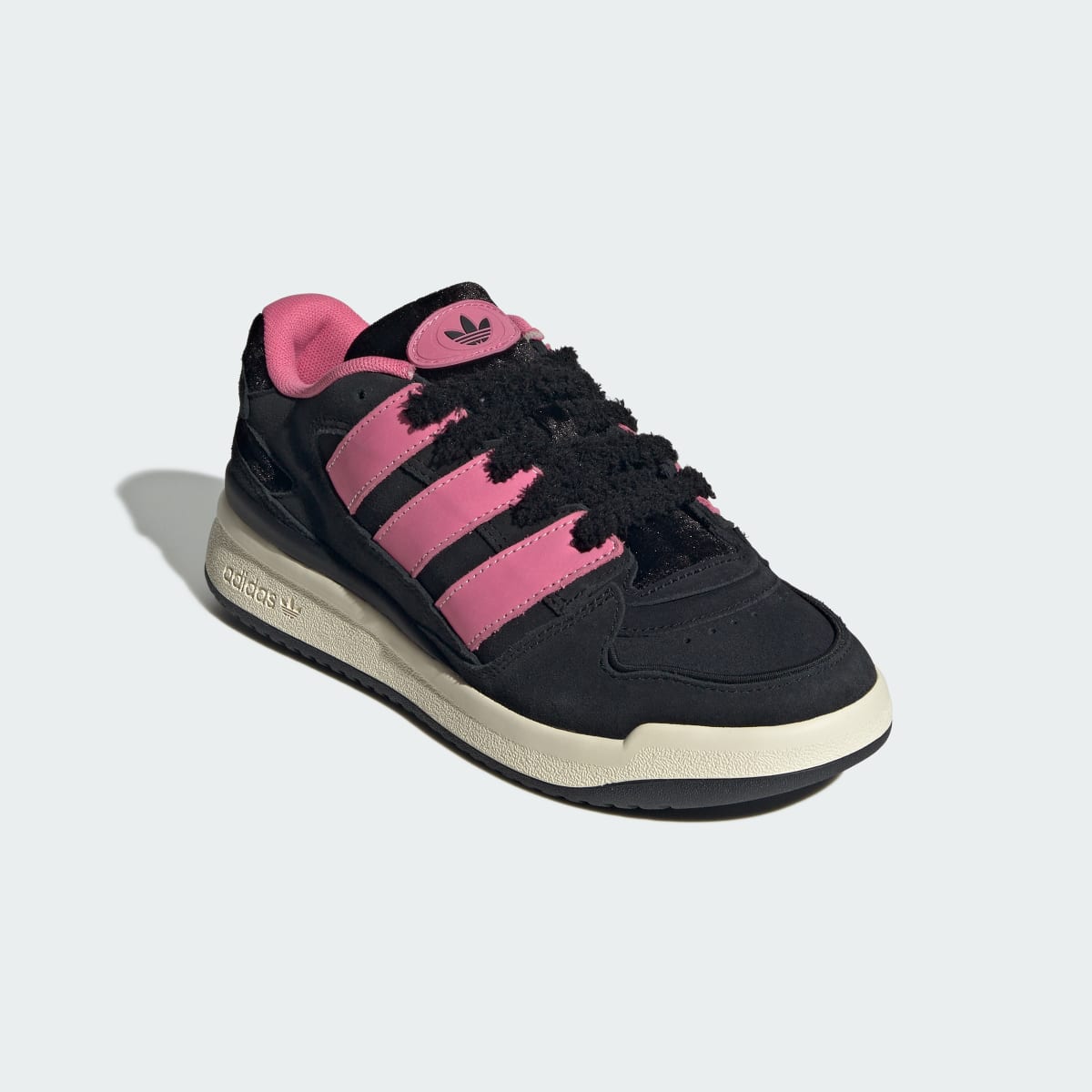 Tenis casuales para mujer color negro y rosa - vista 5