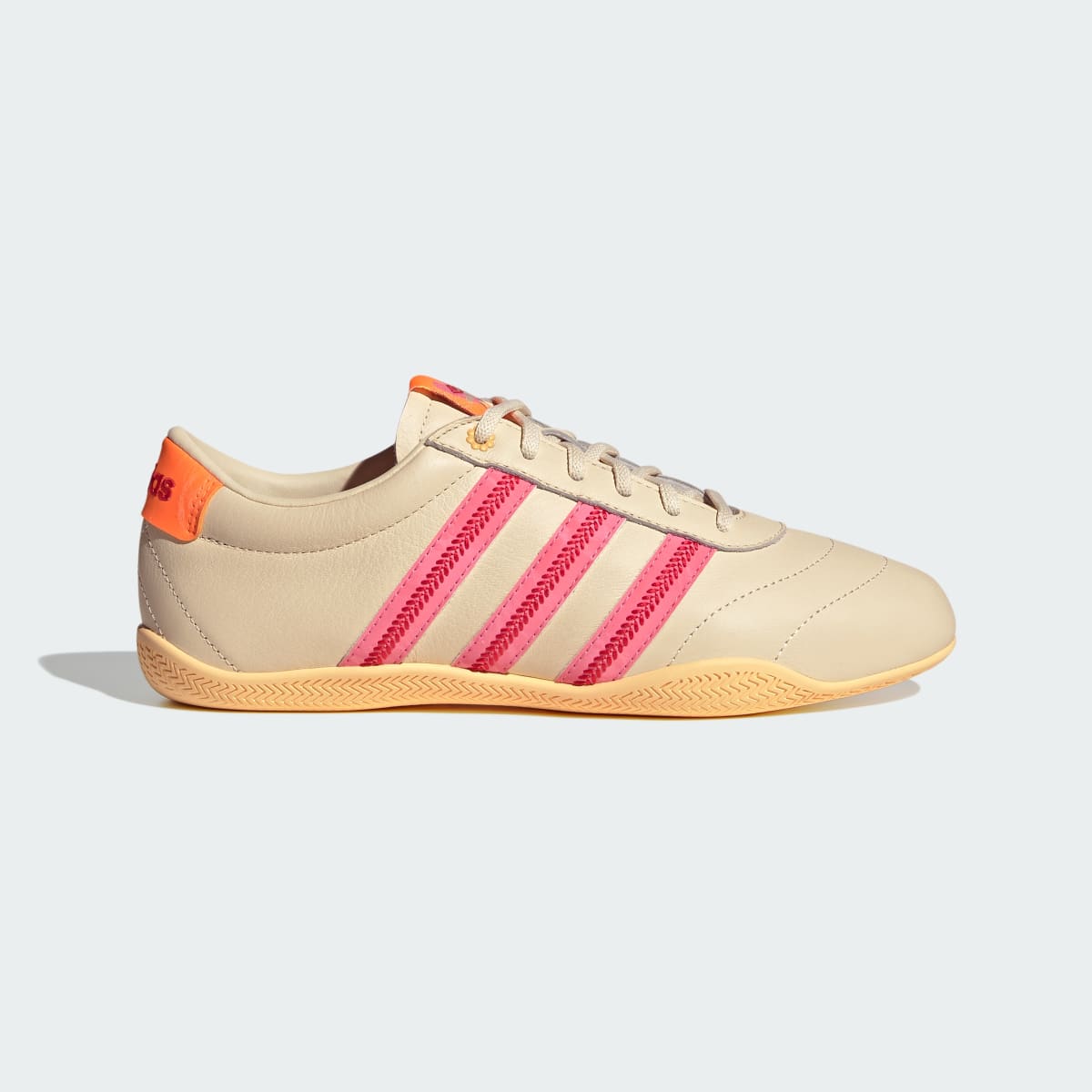 Tenis casuales para mujer color blanco y rosa - vista 2