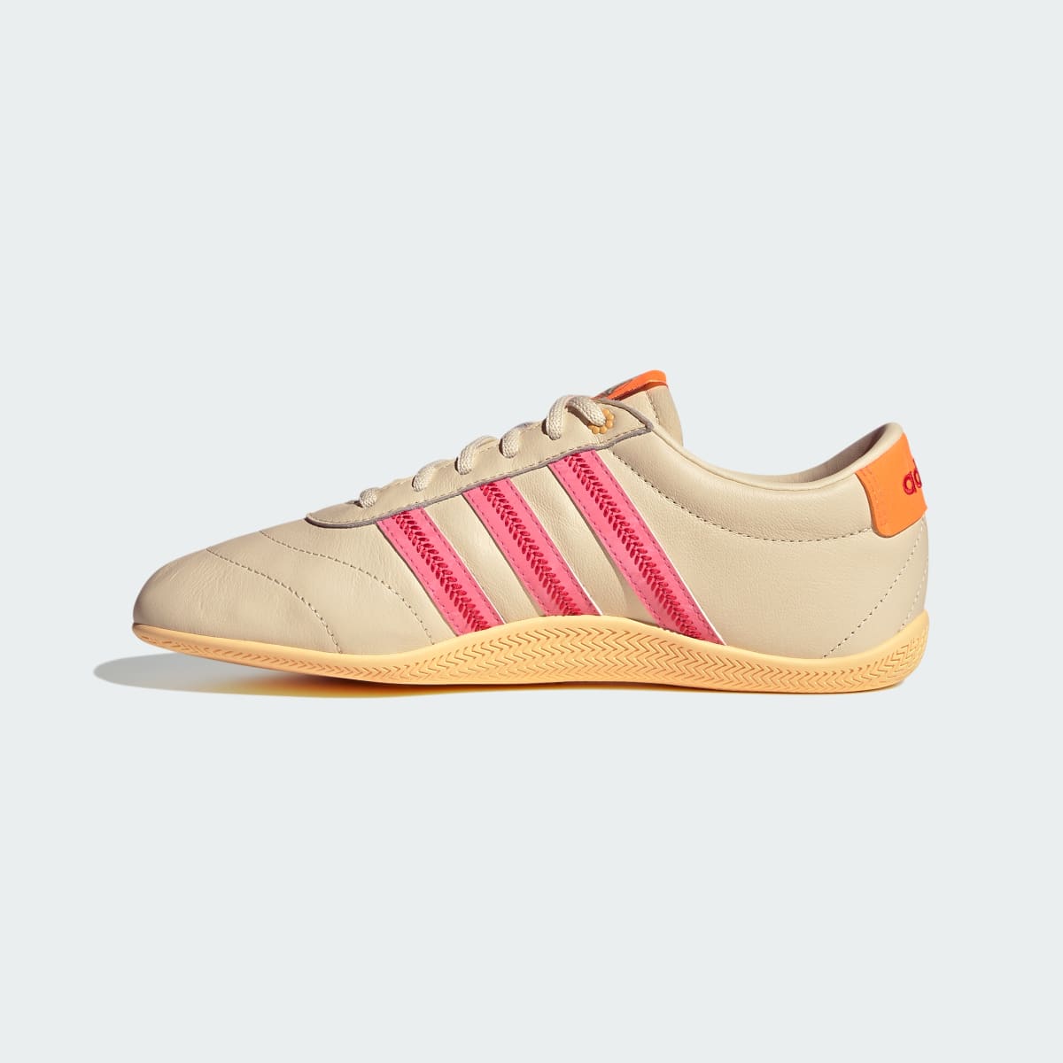 Tenis casuales para mujer color blanco y rosa - vista 8