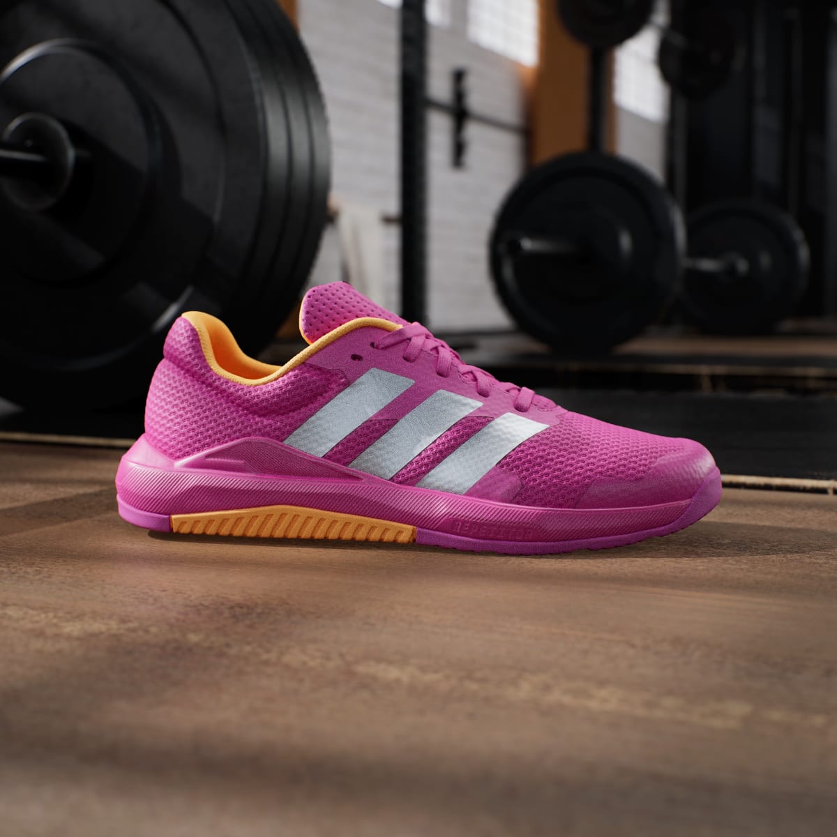 Tenis de entrenamiento para mujer color plateado - vista 2