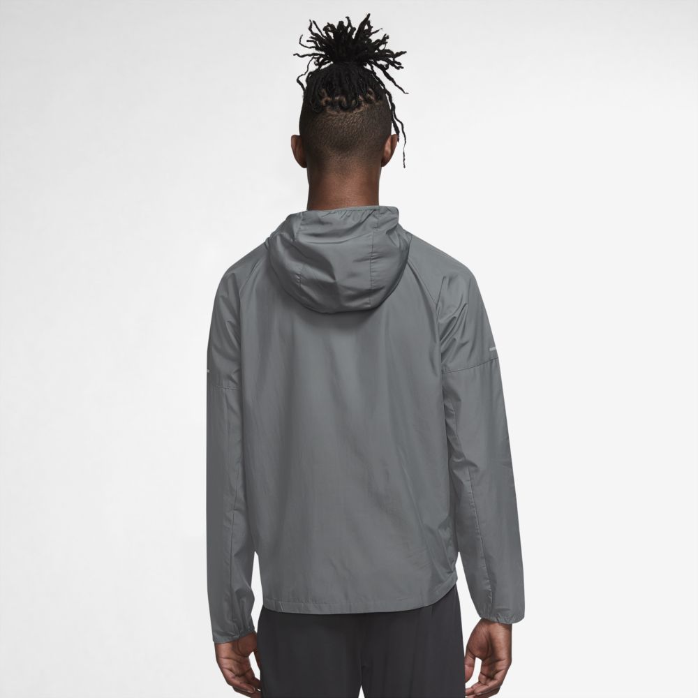 Chaquetas para correr para hombre en gris · DD4746-084 - vista 2