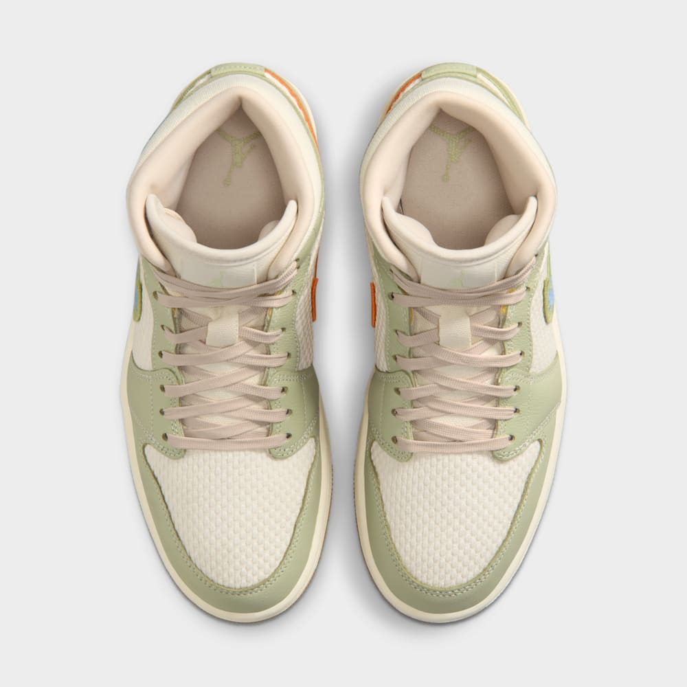 Tenis casual para mujer en verde · II0570-302 - vista 4