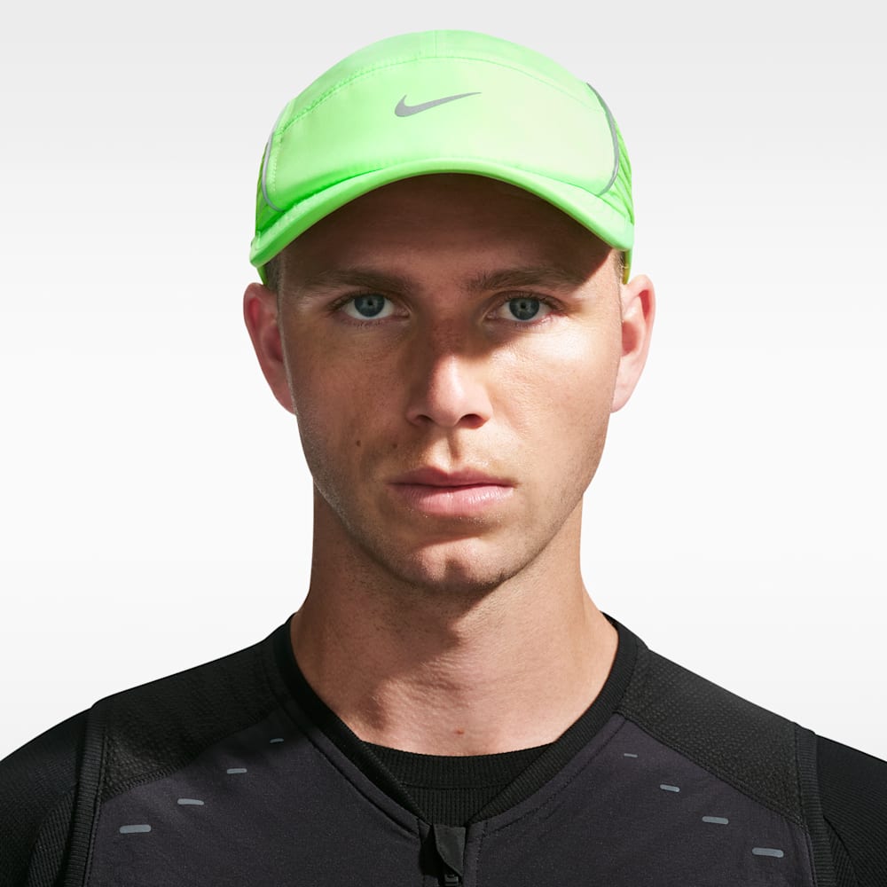 Gorras y viseras para correr para hombre en verde · FJ0736-337 - vista 3