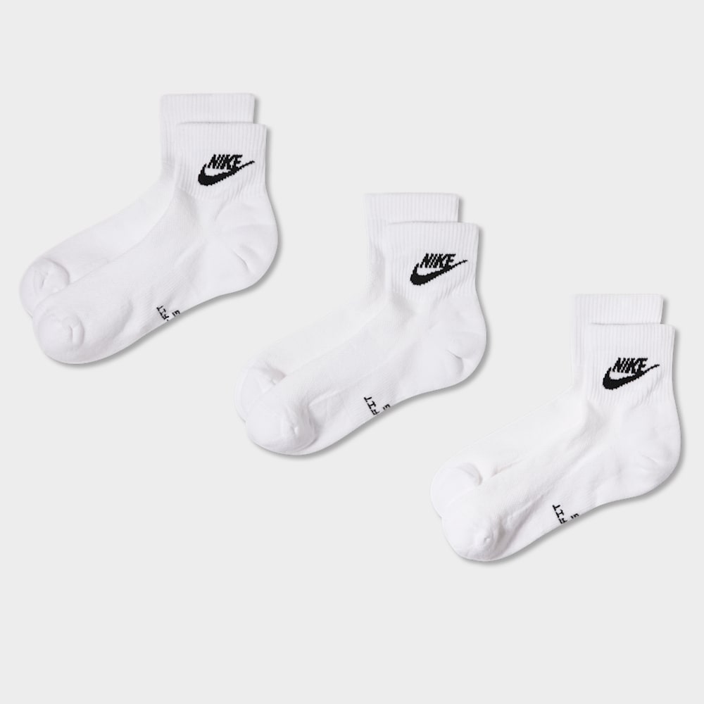 Medias de básquetbol para hombre en blanco · IH8523-901 - vista 1