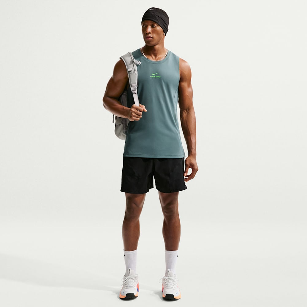 Camisetas y esqueletos para entrenamiento para hombre en gris · IF2805-382 - vista 4