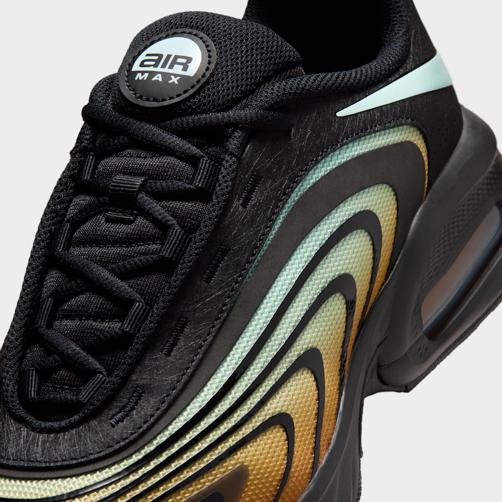 Tenis casual para hombre en negro · IR0819-012 - vista 7