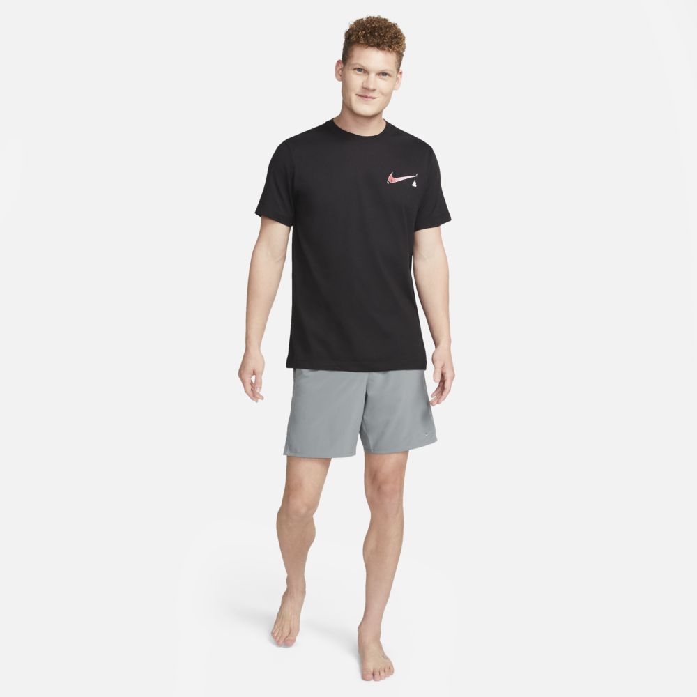Shorts y Pantalonetas para correr para hombre en gris · DV9340-084 - vista 6