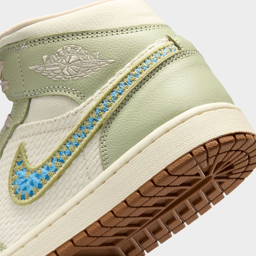 Tenis casual para mujer en verde · II0570-302 - vista 8