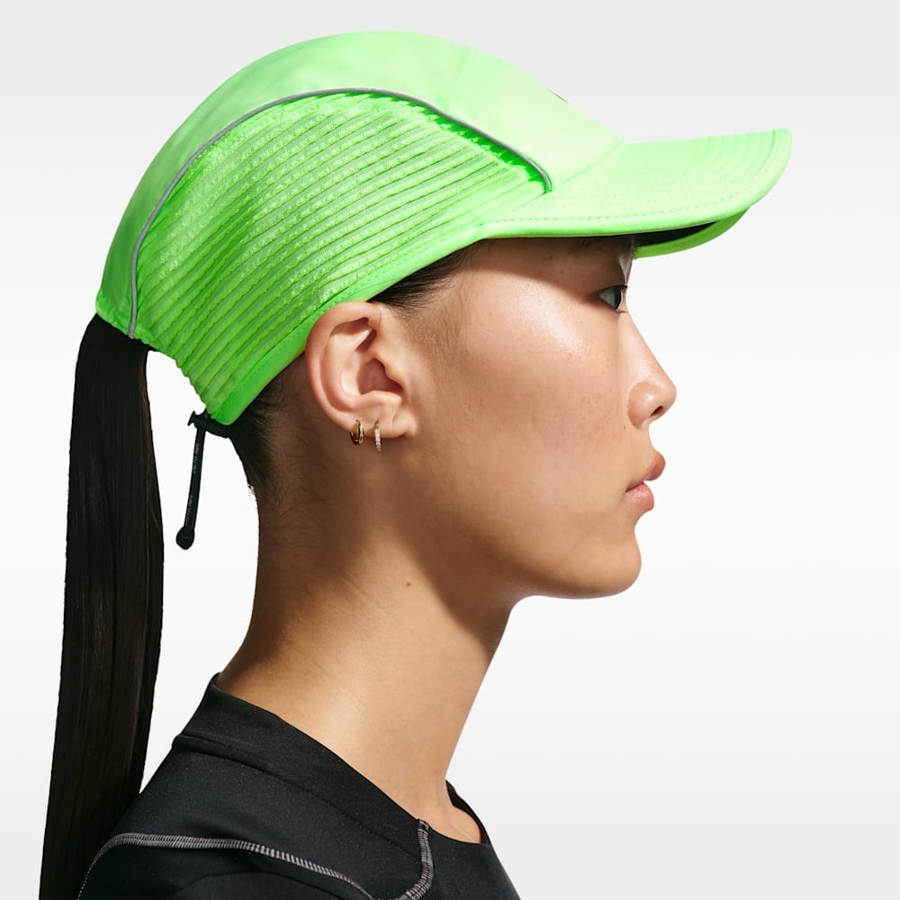 Gorras y viseras para correr para hombre en verde · FJ0736-337 - vista 2