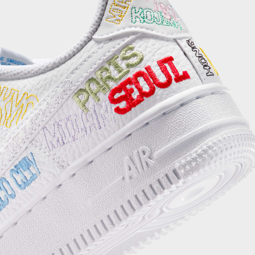 Tenis casual para niño en blanco · IO9739-100 - vista 8