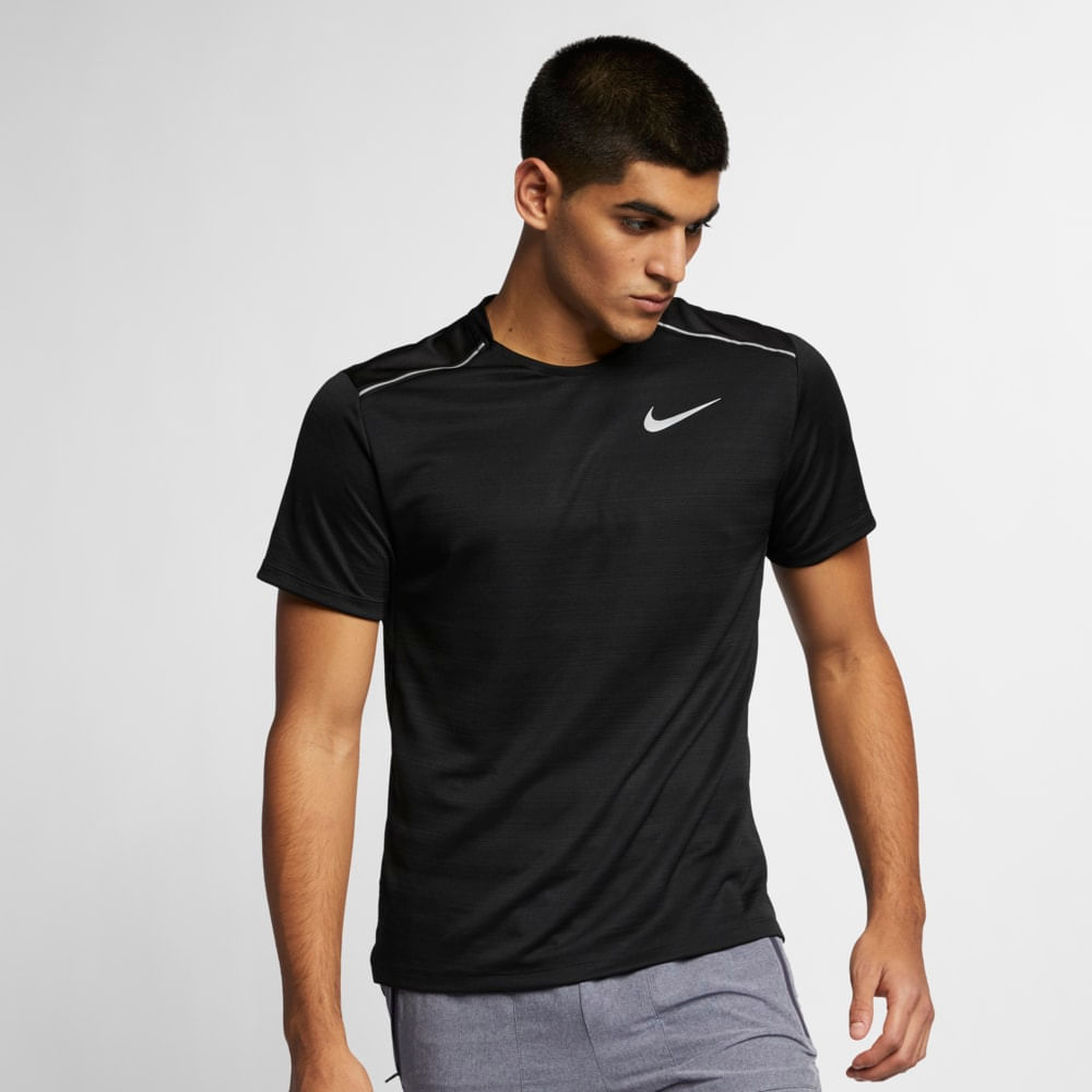 Camisetas y esqueletos para correr para hombre en negro · AJ7565-010 - vista 1