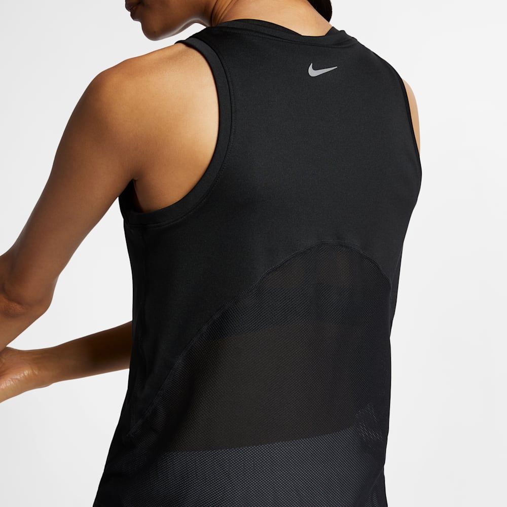Camisetas y esqueletos para correr para mujer en negro · AJ8102-010 - vista 4