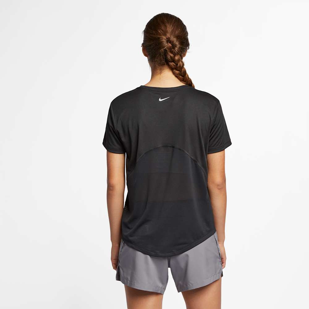 Camisetas y esqueletos para correr para mujer en negro · AJ8121-010 - vista 2