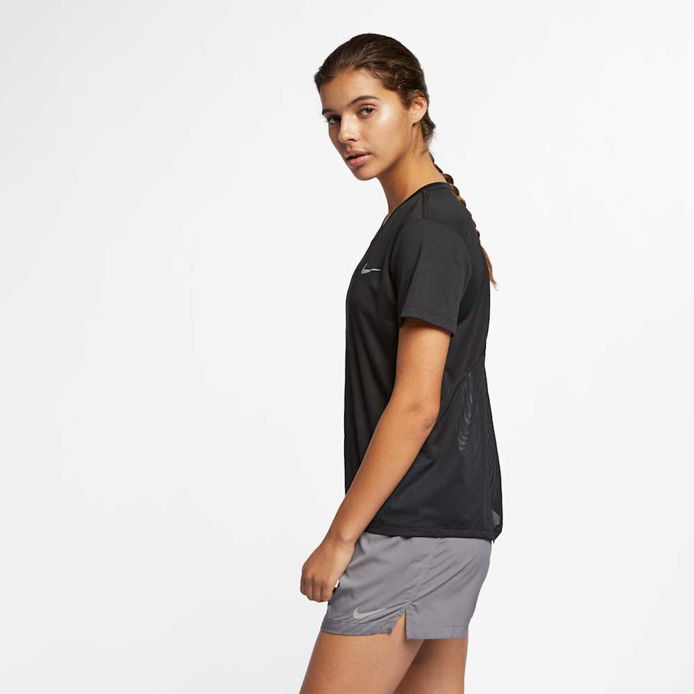 Camisetas y esqueletos para correr para mujer en negro · AJ8121-010 - vista 9