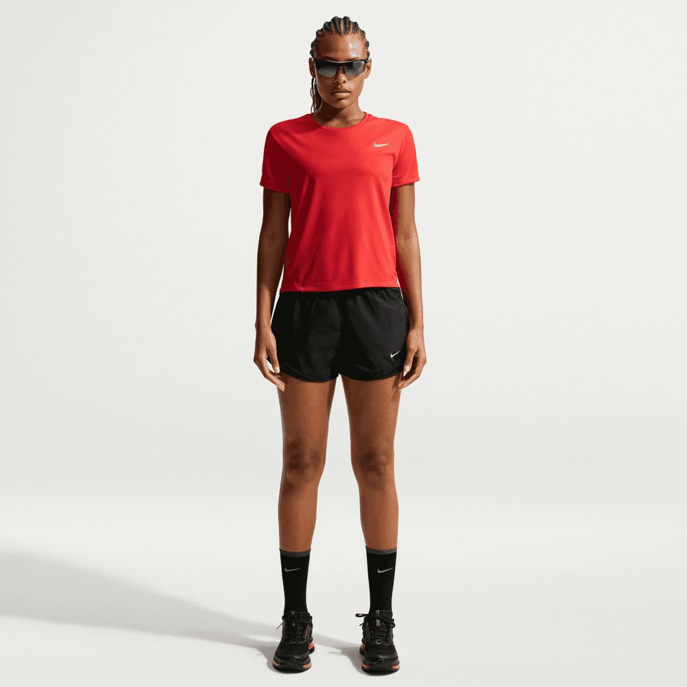 Camisetas y esqueletos para correr para mujer en rojo · AJ8121-696 - vista 4