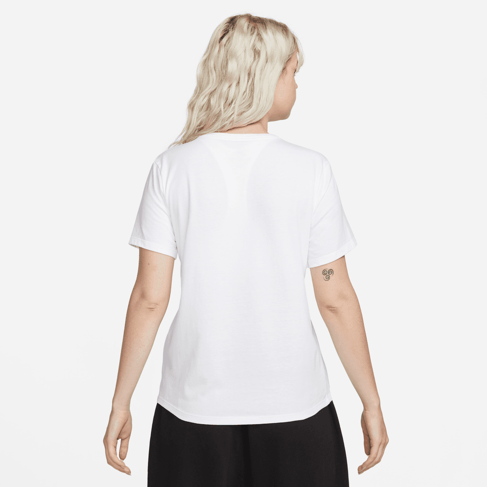 Camisetas y esqueletos casual para mujer en blanco · DX7902-100 - vista 2