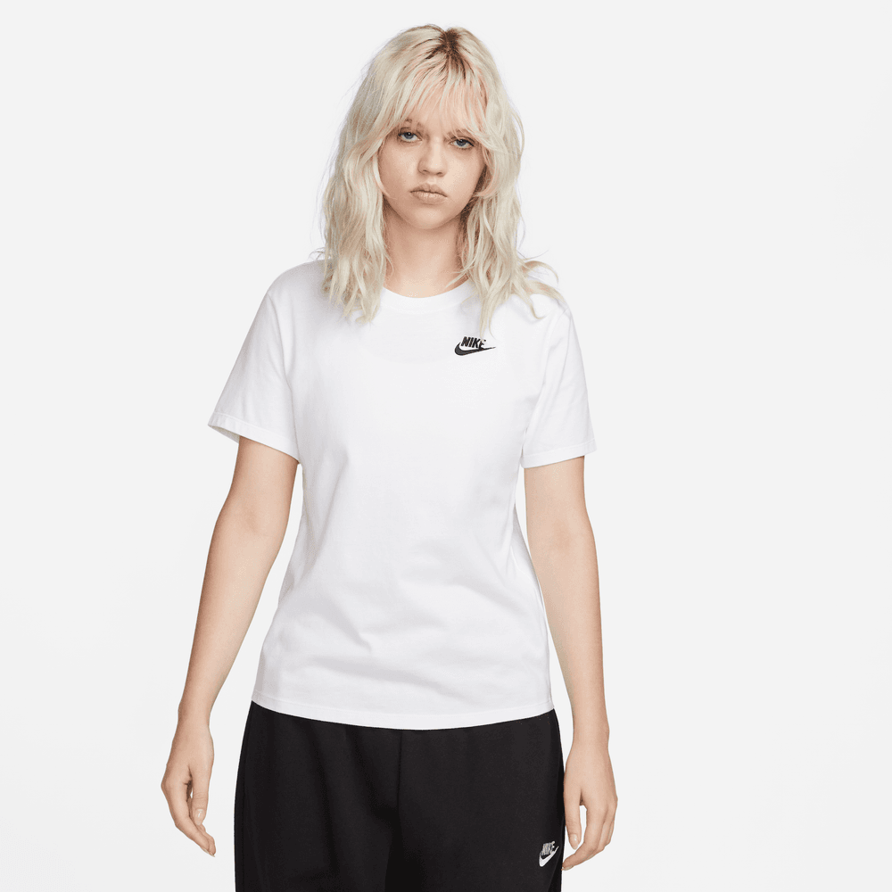 Camisetas y esqueletos casual para mujer en blanco · DX7902-100 - vista 1