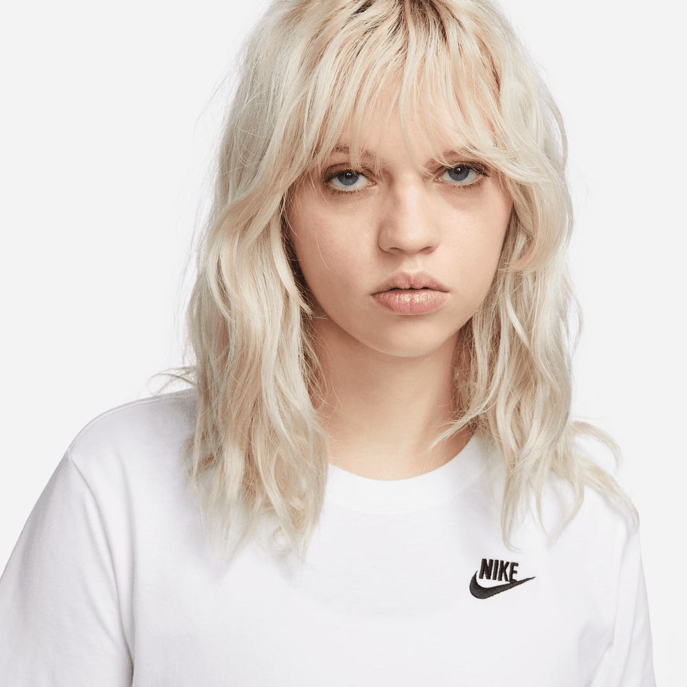 Camisetas y esqueletos casual para mujer en blanco · DX7902-100 - vista 3