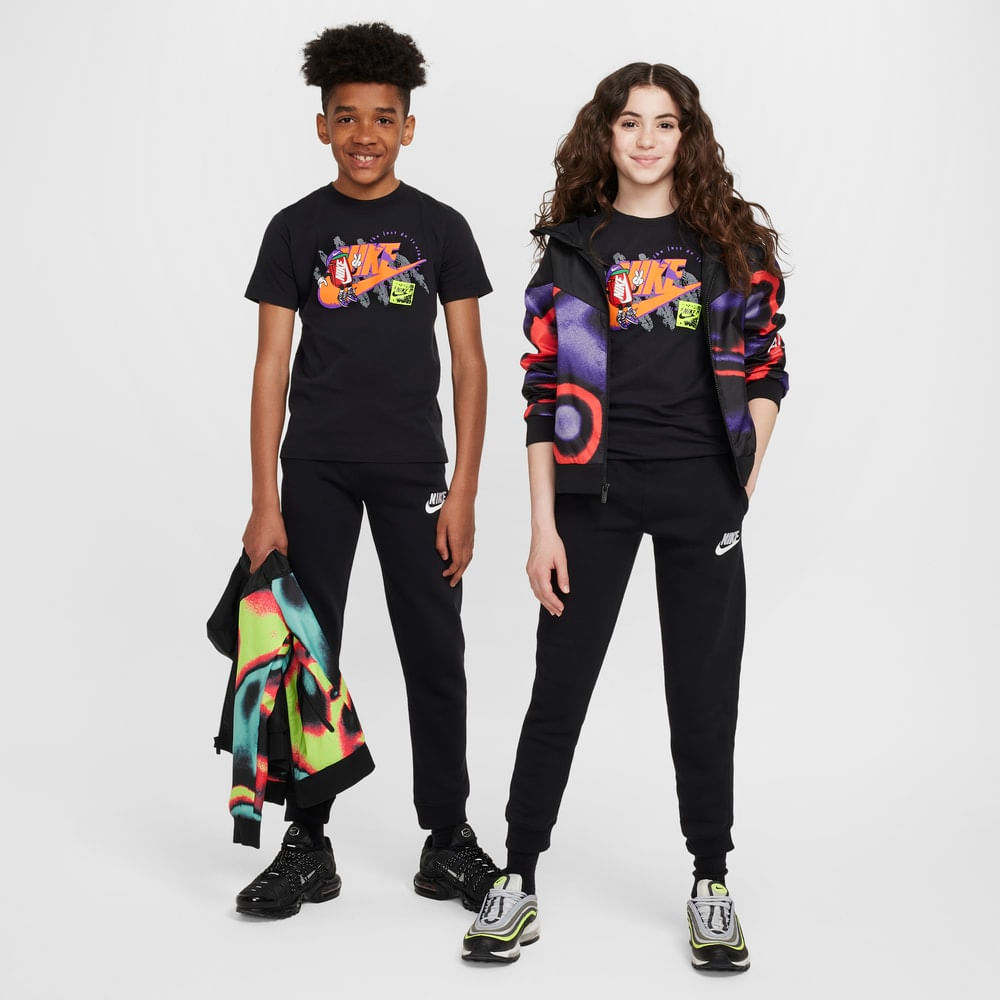 Pantalones y Joggers casual para niño en negro · CI2911-010 - vista 4