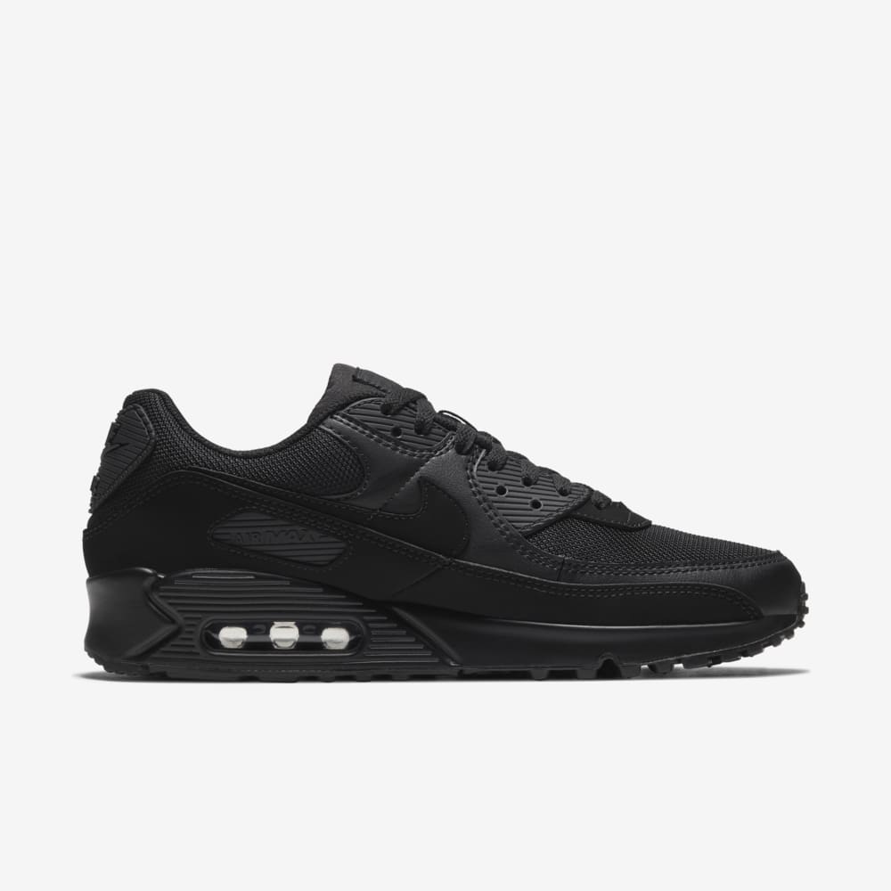 Tenis casual para hombre en negro · CN8490-003 - vista 3
