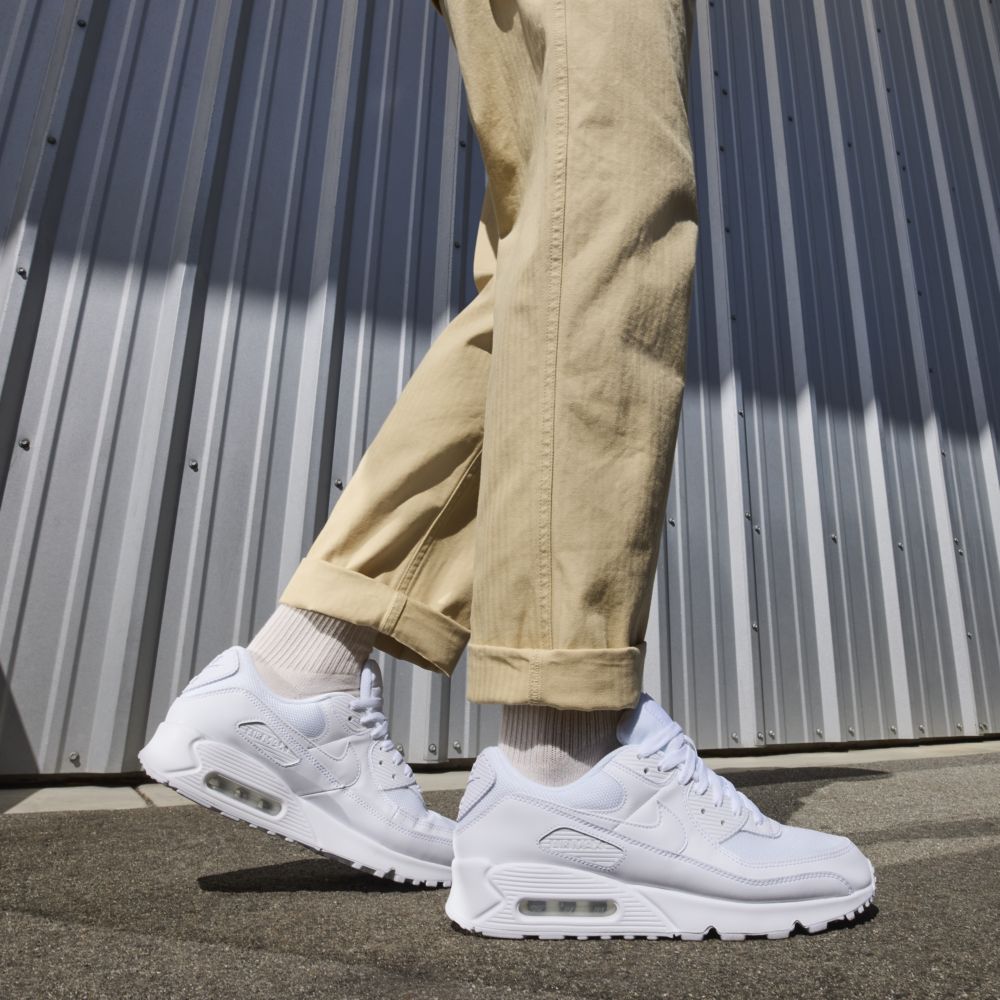 Tenis casual para hombre en blanco · CN8490-100 - vista 2