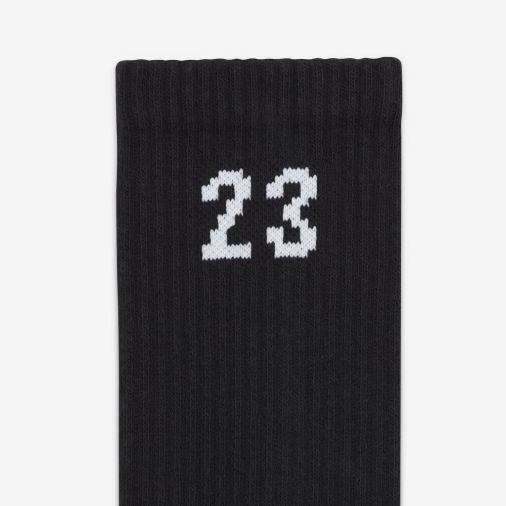 Medias de básquetbol para hombre en negro · DA5718-010 - vista 4