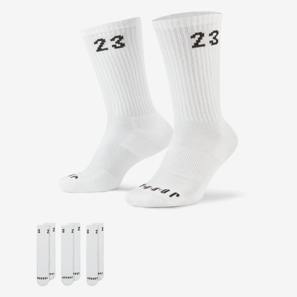 Medias de básquetbol para hombre en blanco · DA5718-100 - vista 1