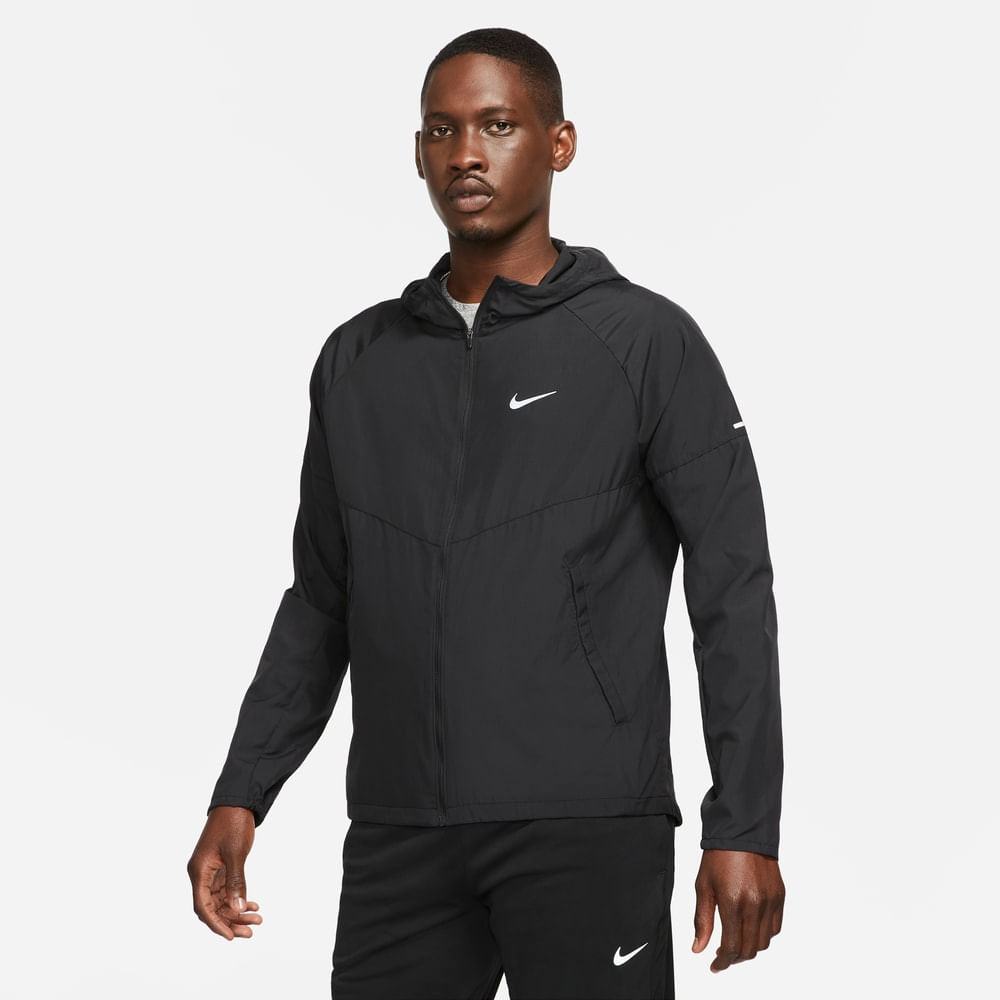 Chaquetas para correr para hombre en negro · DD4746-010 - vista 1
