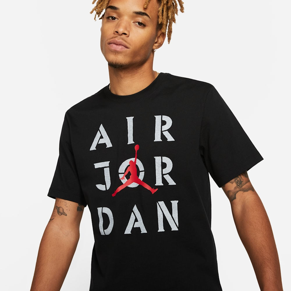 Camisetas y esqueletos casual para hombre en negro · DD5265-010 - vista 3
