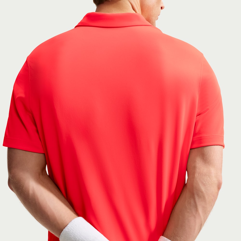 Polo deportivo para tennis para hombre en rojo · DH0857-635 - vista 2