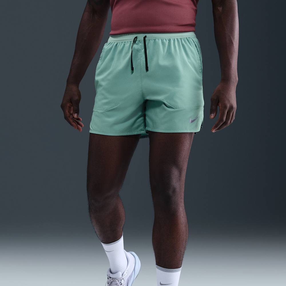 Shorts y Pantalonetas para correr para hombre en verde · DM4755-017 - vista 2