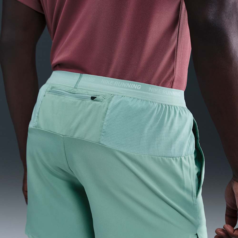 Shorts y Pantalonetas para correr para hombre en verde · DM4755-017 - vista 3