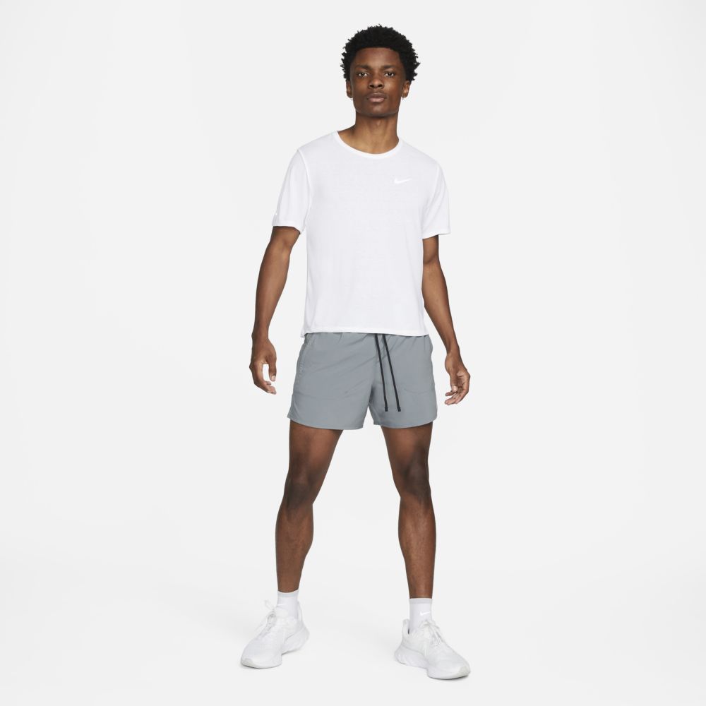 Shorts y Pantalonetas para correr para hombre en gris · DM4755-084 - vista 6