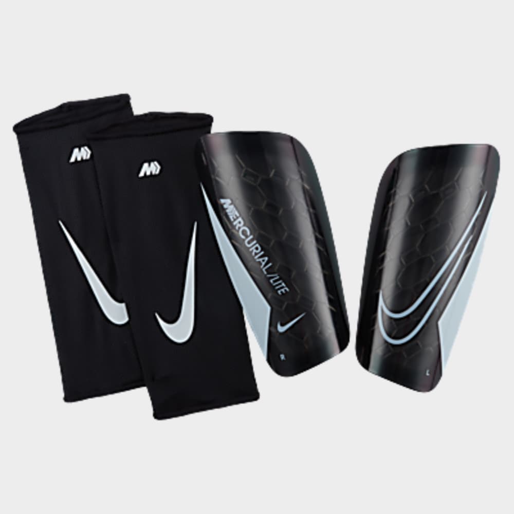 Canilleras de fútbol para hombre en negro · DN3611-010 - vista 2