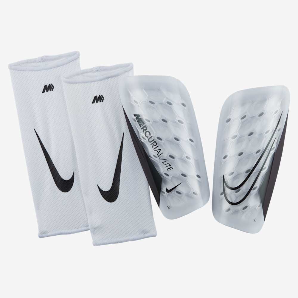 Canilleras de fútbol para hombre en blanco · DN3611-100 - vista 1