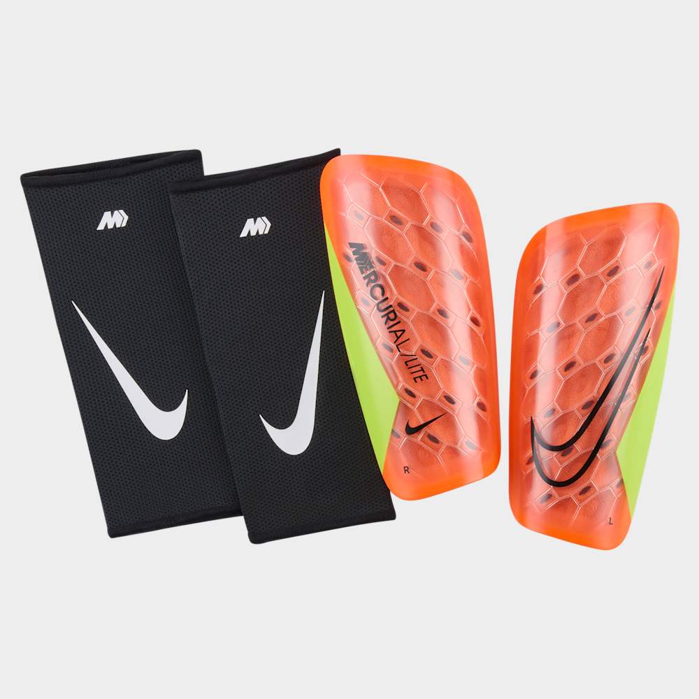 Canilleras de fútbol unisex en naranja · DN3611-830 - vista 1