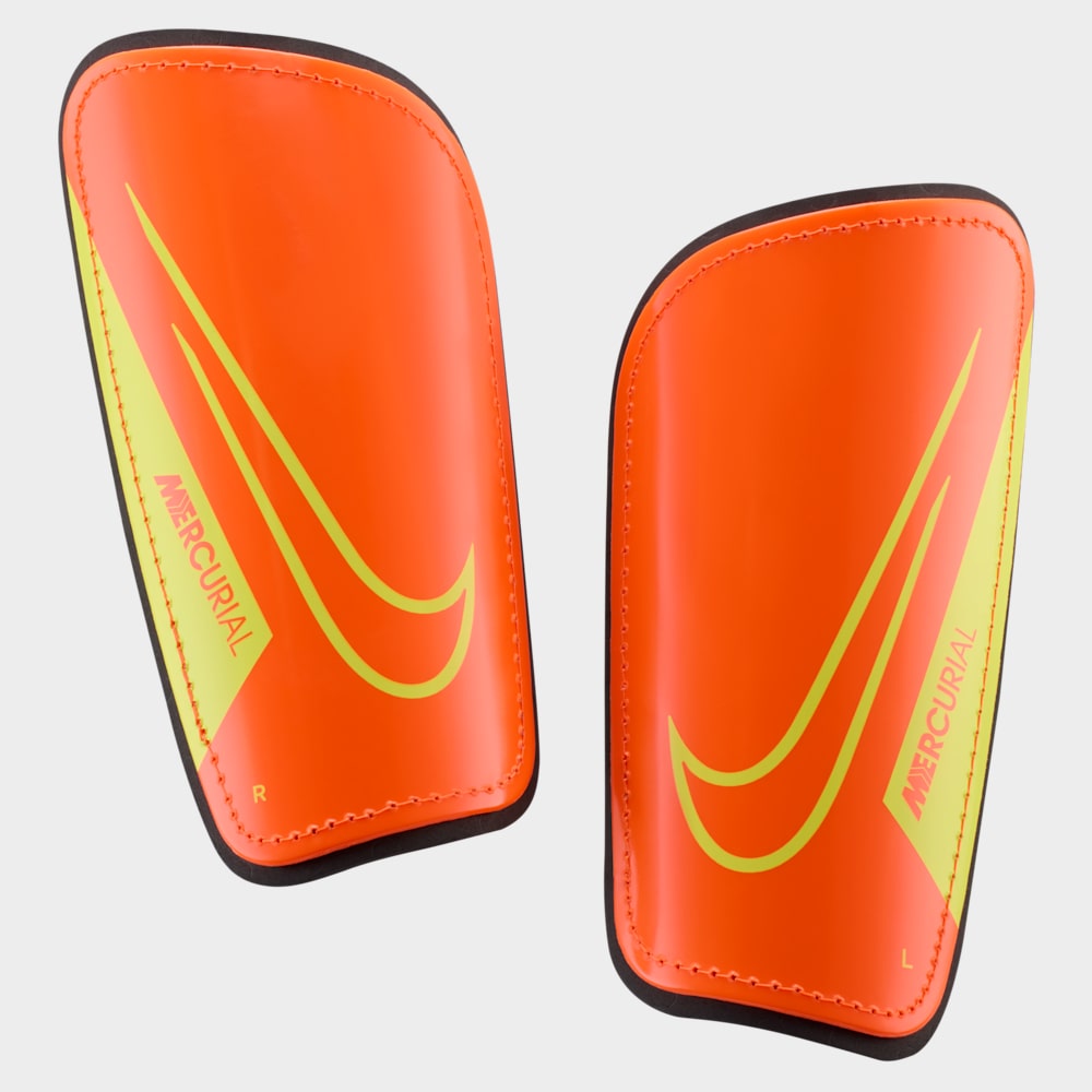 Canilleras de fútbol unisex en naranja · DN3614-830 - vista 1